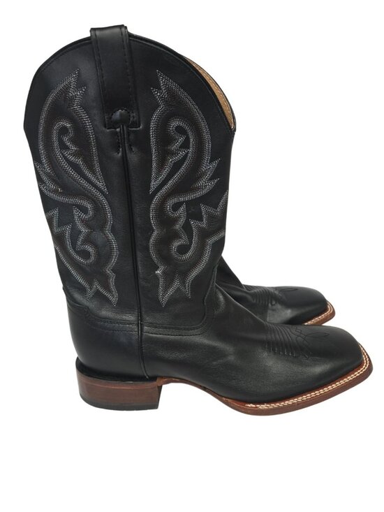 Cody James Men\'s Westley Stockman BBS5 Broad Square Toe Western Boot Black 12D main image 7